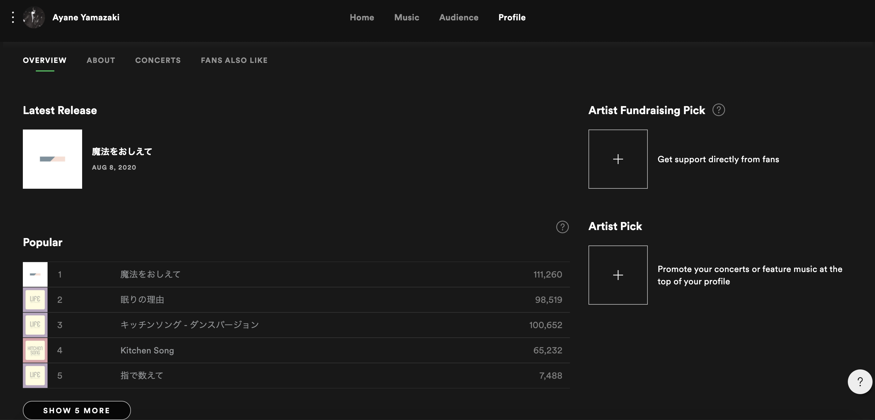 コラム Spotify For Artistsの活用方法を深く理解する プレイリストに入るためには Big Up Zine